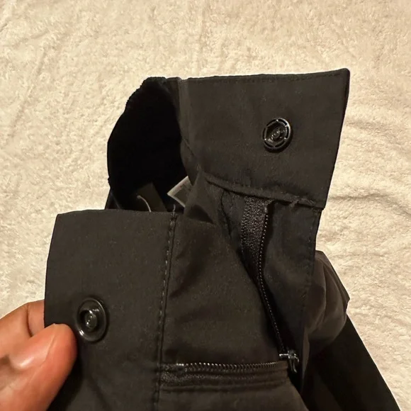 Adidas Black Skateboarding Gore-Tex Tech Water Resistant Unisex Pants Large